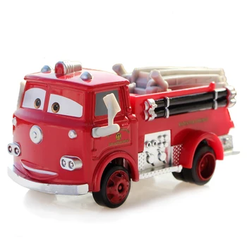 Disney Pixar Biler 2 Legetøj Bil 1:55 Red Firetruck Metal Trykstøbt Legering Bil Legetøj Model Til Børn Fødselsdagsgave