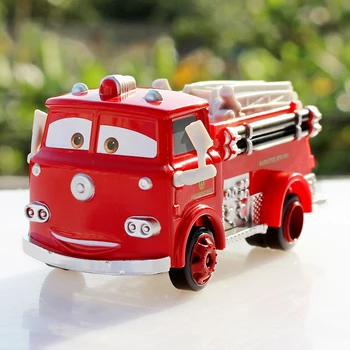 Disney Pixar Biler 2 Legetøj Bil 1:55 Red Firetruck Metal Trykstøbt Legering Bil Legetøj Model Til Børn Fødselsdagsgave