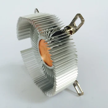 DIY CPU Heatsink 87.2*85.2*24.5 mm Ren aluminium køleprofil radiator til DIY LED lys KØLIGERE køling YL-0050