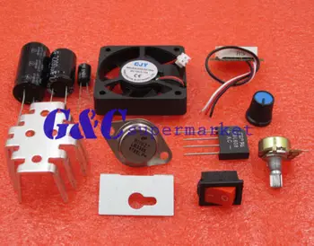 DIY LM338K 3A Trin Ned strømforsyningsmodul DIY Kit til Arduino Raspberry pi Elektroniske DIY Kit