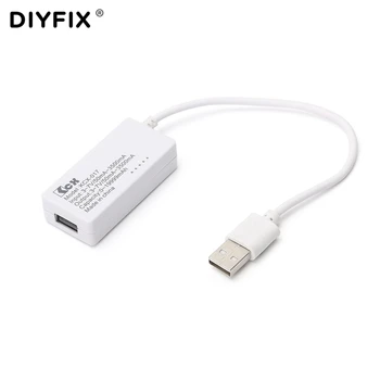 DIYFIX Mikro-USB-Oplader Batteri Spænding Kapacitet Nuværende Tester Meter Detektor med LCD-for Mobile Smartphone Power Bank