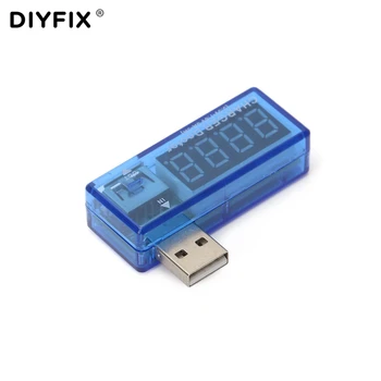 DIYFIX USB Oplader Læge Digital Mobiltelefon Batteri Tester USB-Detektor Spænding Nuværende Meter