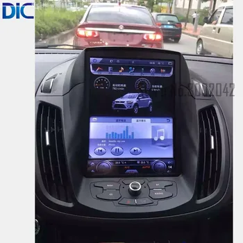 DLC Android 6.0 GPS-navigation-afspiller Bil Styling radio lodret skærm spejl link video audio For ford Kuga Undslippe 2013-2017