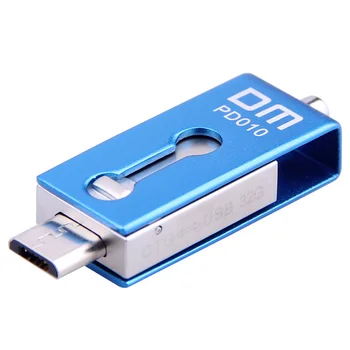 DM PD010 USB-Flash-Drev, 32GB Metal OTG Pendrive High Speed USB Memory Stick 16 GB pen-Drev Reelle Kapacitet 8 GB USB Flash-U disk