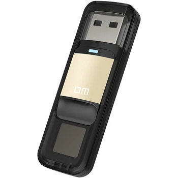 DM PD061 64GB 32GB High-speed Anerkendelse Fingeraftryk Krypteret High tech Pen-Drev Sikkerhed Hukommelse USB 2,0 Flash-Drev Stick