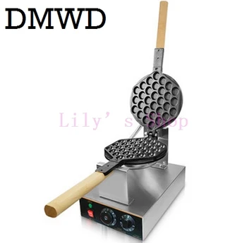 DMWD Elektriske Kinesiske eggettes ævle maker puff strygejern Hong Kong boble æg maskine kage ovn Kommercielle 110V 220V EU ' OS stik