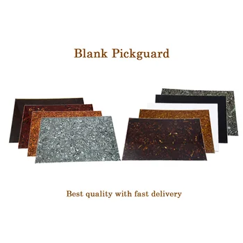 Dopro forskellige farver, 3 Lags Blank Pickguard Bunden Plade Materiale Ark 290x430(mm)