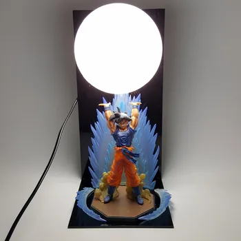 Dragon Ball, Son Goku Ånd Bomber bordlampe Luminaria LED Nat Lys Dragon Ball Room Dekorativ belysning Ferie Gaver