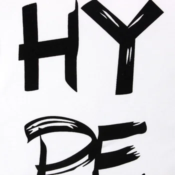 Drenge Tøj Sæt Sommer Hvid HYPE Kids T-shirts + Bukser Passer 2stk Børn Tøj, Drenge Tøj Casual Brand Dreng Sæt