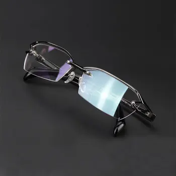 Driftssegme Jate F1143 Optiske Briller Ren Titanium Ramme Recept Briller Rx Mænd Briller til mænd Briller