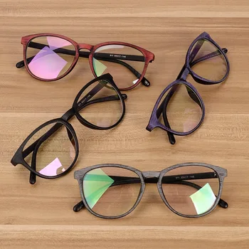 Driftssegme Jate Mænd og Kvinder Unisex Træ-Mønster Mode Optiske Briller Briller af Høj Kvalitet Optiske Briller Frame Briller