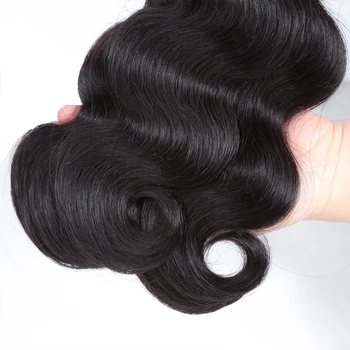 Dronning Hår Produkter Peruvianske Kroppen Bølge Hår Bundter Remy Human Hair Weave Bundter Extensions Kan Købe 3 eller 4 Bundter Med Lukning