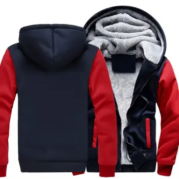 Drop Skibet For Særlige Amerikanske Fodboldspiller Mænd Hættetrøjer Varm Tykkere Herre Hættetrøjer Sweatshirts Winter Plus Size Fleece-Custom Made