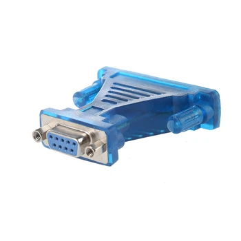 DSHA Nye Hot 1M USB til RS232 Seriel 9-Pin Adapter Kabel w DB9 Female til DB25 Male Stik