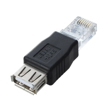DSHA Nye Hot USB mor igen RJ45 konveks type 8 p8c adapter