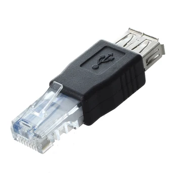 DSHA Nye Hot USB mor igen RJ45 konveks type 8 p8c adapter