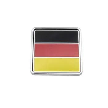 Dsycar 3D Metal tyske Flag Bil Organ Side Fender Bageste Bagagerummet Logo Badge Klistermærker for Volkswagen, Audi, Bmw, Mercedes-Benz, Porsche