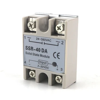 Dual Digital PID Temperatur Controller Kit REX-C100 med SSR-40DA + køleplade + 2m Kvalitet K-Probe