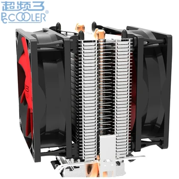 Dual-fan 2 heatpipe CPU Køler køling af Intel LGA1151 775 1150 1155 køler til AMD CPU fan PcCooler S80Ex