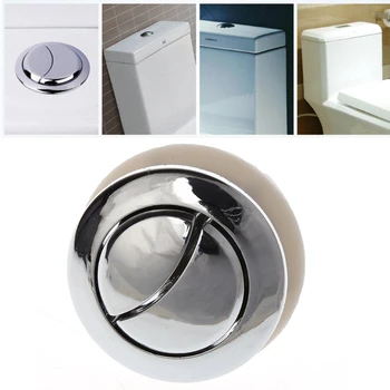 Dual Flush Toilet Tank-Knappen Closestool Badeværelse Tilbehør Vandbesparende Ventil -B119