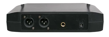 Dual Trådløse Mikrofoner System med Receiver Box Forskellige Frekvens Professionelt UHF-Long Range 2 Håndholdte Mikrofon Scenen Live Show