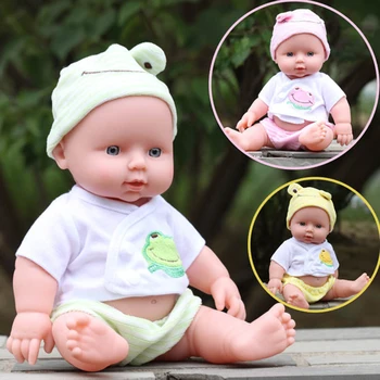 Dukke Reborn Baby Dolls For mandfolk Født Baby Legetøj For Børn Gave Realistisk Silikone Reborn Dukker 1/12 Blød Legetøj Baby dreng