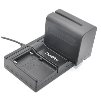 DuraPro 2stk 7200mAh NP-F960 NP-F970 F960 Genopladelige Kamera Batteri + USB-Oplader til SONY MVC-FD90 MVC-FD91 MVC-FD92