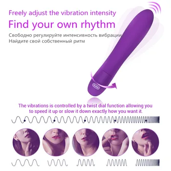 Durex Høj Kvalitet Erotisk sexlegetøj Til Kvinder G-spot Vibes Multi Hastigheder Vibrerende Krop Massageapparat Bullet Vibratorer Sex Produkter