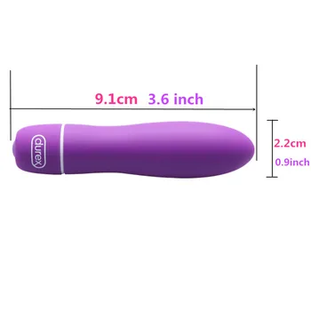Durex Kraftfuld Multi - speed Mini G-punkt Vibrator Til Begyndere Lille Kugle Klitoris Stimulation Voksen Sex Legetøj Til Kvinder