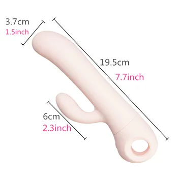Durex Rabbit Vibrator G Spot Stak, Dual-Head-Elektrisk Dildo Vibratorer Til Kvinder, Sexet Vibrerende Sexlegetøj Legetøj Til Kvinder