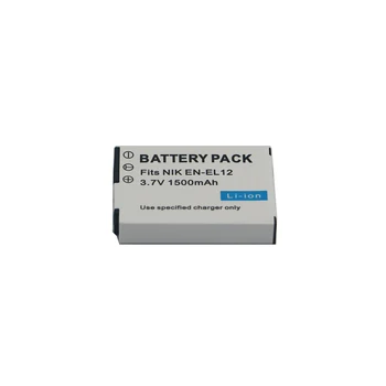 DVISI 5pcs Batterier EN-EL12 ENEL12 DA EL12 Kamera Batteri + Oplader Til Nikon S8200 S9100 S9200 S9300 P300, P310