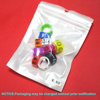 E-XY 200pcs/lot E cigaret tilbehør silikone elastik vape ring dekorative og beskyttelse vape mod Non-Slip gummi band