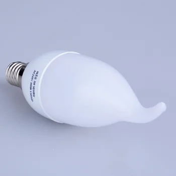 E14 Led Pære Lys Lysdioder Lysekrone Flamme Lamper Enery Saviong Stearinlys Pærer Lys Inventar Krystal Lampe til boligindretning