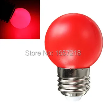 E27 3W 6 SMD LED Spotlight feriebolig Dekoration Lys-Lamper Pære Hvid Rød Gul Blå Grøn 220V 1stk/MASSE