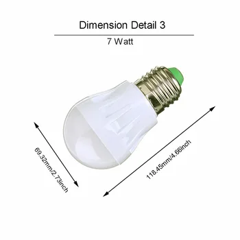 E27 Lampe Pære 3W 5W 7W Sound & Light Control Auto Sensor Stemme Afsløring Varm Hvid LED Spotlys 220V Lys Mode Værelses UW