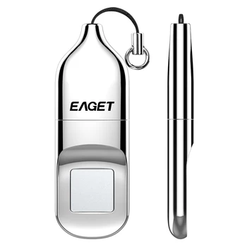 EAGET FU5 32GB 64G High-speed Anerkendelse Fingeraftryk Krypteret USB Flash Drev High tech Pen-Drev Sikkerhed Hukommelse USB-Stick