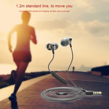 Earphone Oprindelige QKZ X10 In-Ear Headset Hovedtelefon Musik Headset Til Xiaomi Samsung SE IPhone 5s 6 6s MP3-fone de ouvido