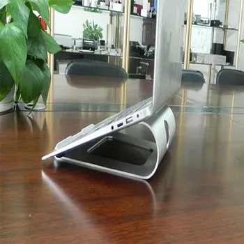 EASYA Bærbare Laptop Stand Aluminium Legering NoteBooks Holder Stand for iPad Macbook Air / Pro Metal, Beslag,