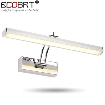 ECOBRT 7W LED Spejl Væg Lamper 40cm lang Moderne Møbler, LED-billeder Lys Roterede Arm for Hjemmet Badeværelse væglampe