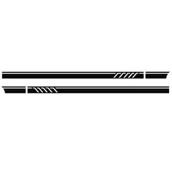 Edition 1 Stil Dør Side Striber Nederdel Mærkater Mærkat til Mercedes Benz A-Klasse W176 A45 AMG Mat/Gloss/5D Carbon Fibre Black