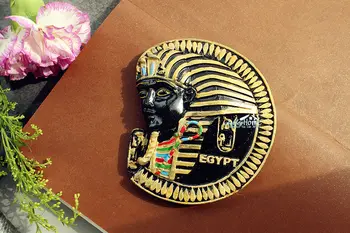 Egyptiske Farao Tutankhamon Rejser til Egypten Souvenir-3D Harpiks Køleskab Magnet GAVE