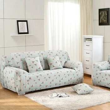 Elastisk Sofa-slipcovers Wrap Møbler Protector Dækker Polyester Sofa Dække Sofa Håndklæde 1/2/3/4-pladser Til Sofa Hjem Indretning