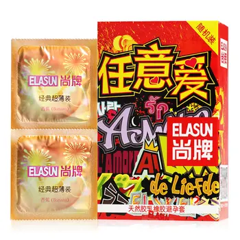 Elasun 80 Stk Kondomer Tilfældig Type Ultra Tynd Naturlig Latex Gummi Kondomer For mænd