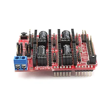 Elecrow CNC Skjold V3.51 til Arduino 3D-Printer Development Board Micro-Controllere GRBL v0.9-Kompatibelt Bruger Pololu Drivere