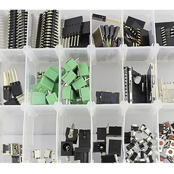 Elecrow Stik-Kit til Arduino Startere Grundlæggende Læring-Stik USB-Skift DC Jack Header Elektroniske DIY med en Retail Box