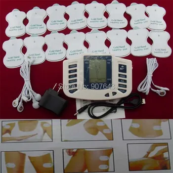 Elektrisk Stimulator hele Kroppen Slappe af Muskel Terapi Massageapparat Massage Puls tiere Akupunktur Sundhedspleje Slankende Maskine 16pads