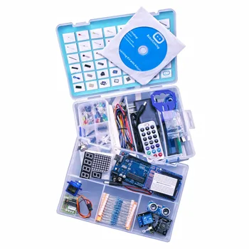 Elektronisk Diy Kit Til Uno R3 Grundlæggende Læring, Suite Med PDF / LCD1602/ Server Stepper Motor
