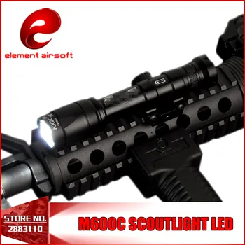 Element Airsoft M600C Taktiske SF Våben Lygter Fulde Version LED Taktisk Rifle Light Remote Pres 20mm Jernbane Mount EX072