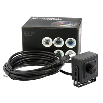 ELP 5MP HD high resolution Aptina 30 fps@1080P 180degree fisheye-linse CCTV Mini box USB-Webcam-kamera Android