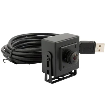 ELP 5MP HD high resolution Aptina 30 fps@1080P 180degree fisheye-linse CCTV Mini box USB-Webcam-kamera Android